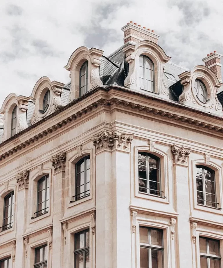 Parisian Windows and Iconic Architectural Marvels